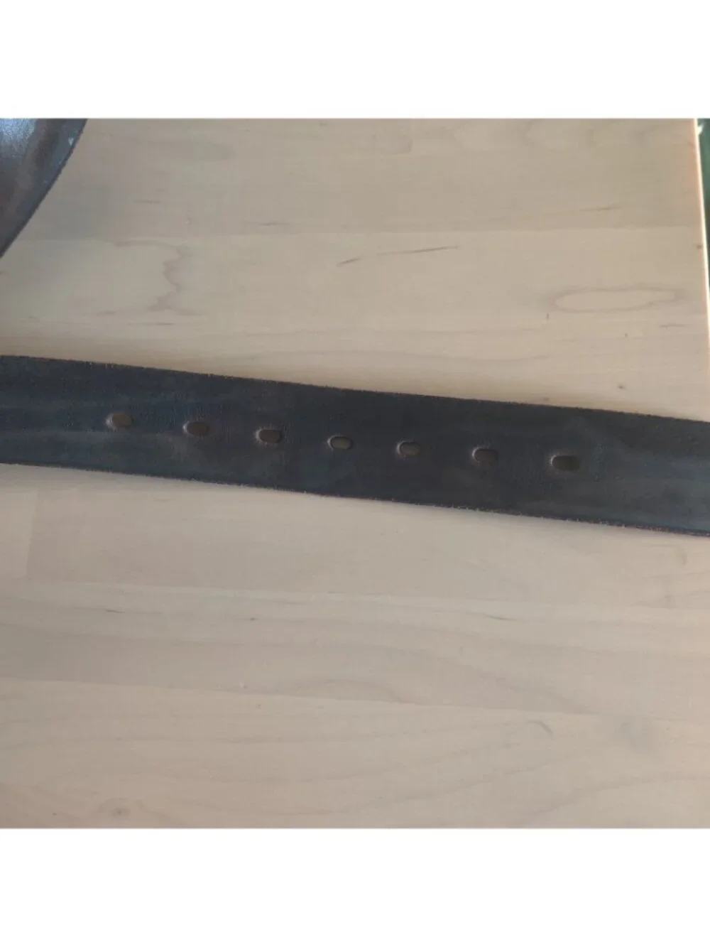 Studio D'artisan leather belt - big buckle